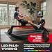 Sportstech Premium Rudergerät für zuhause + 21.5" Touch Display, App mit Live Workouts & Smart Training Kursen, klappbare Rudermaschine mit patentierter LED Technologie, sRow