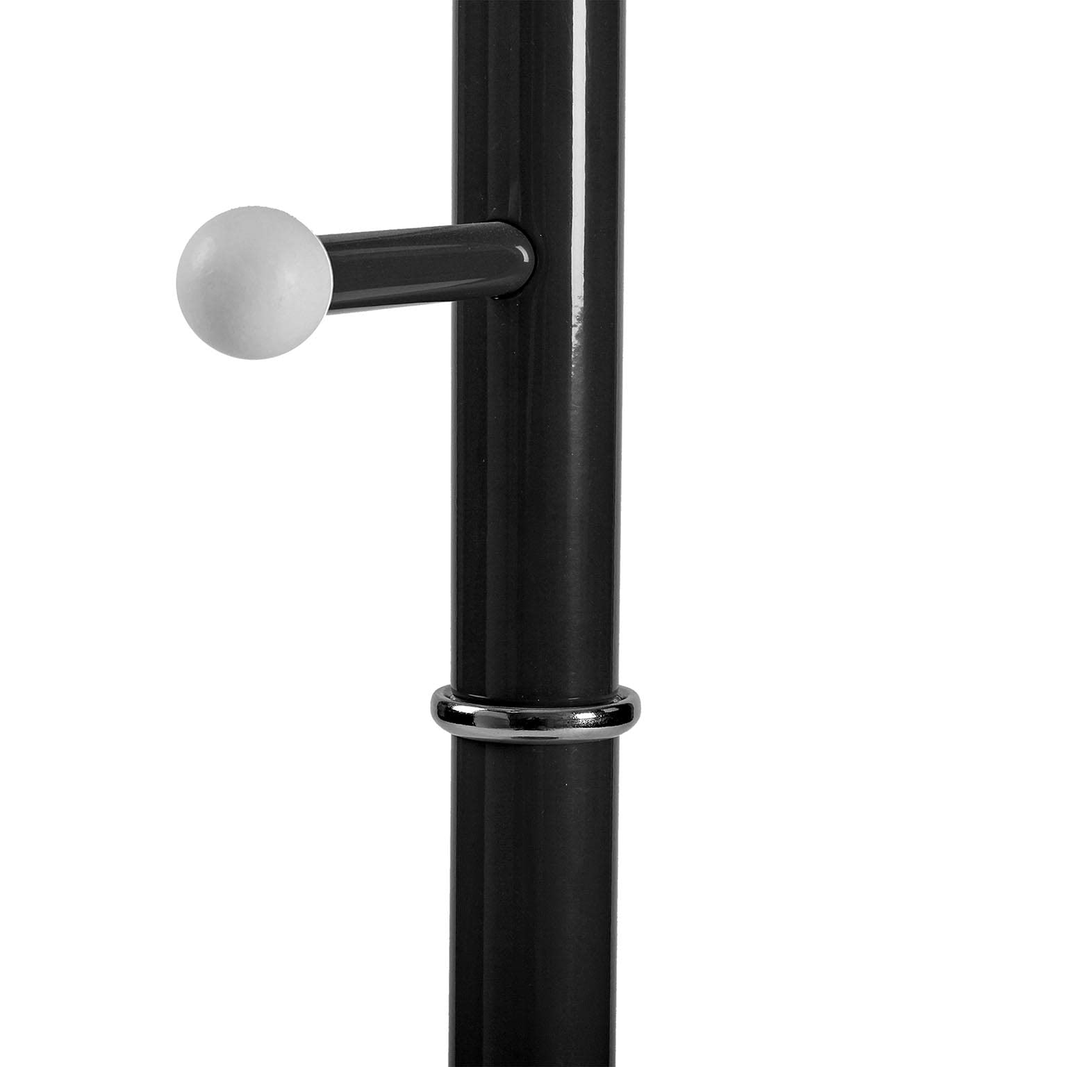 Appendiabiti Da Terra Minimalista Con 9 Ganci - Bianco, Per Ingresso E Corridoio, 173 Cm - Foto 7