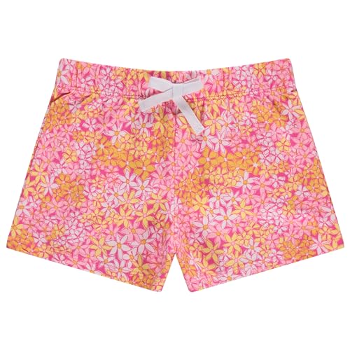 Image of BTween 4 Pack Girls Shorts, Cotton French Terry Shorts for Girls, Kids Summer Clothing