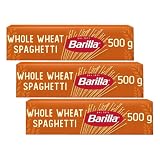 Barilla Integrale - Spaghetti à la semoule de blé dur complet source naturelle de fibres -...