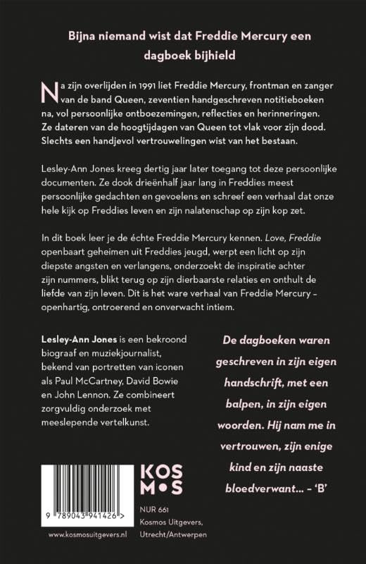 Love, Freddie: het geheime leven van Freddie Mercury