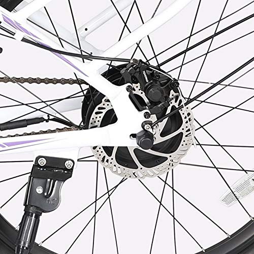 Bicicleta Elétrica e-bike Hive GreenWay Classic Branca/Roxa