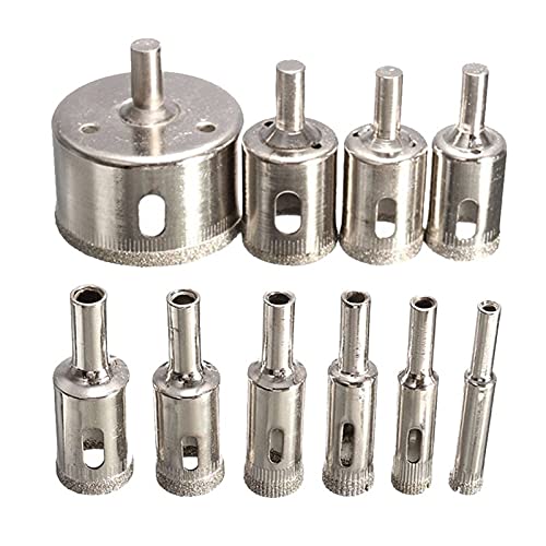 Brocas Diamante para Vidrio 10 Piezas 6mm-30mm miniatura 3