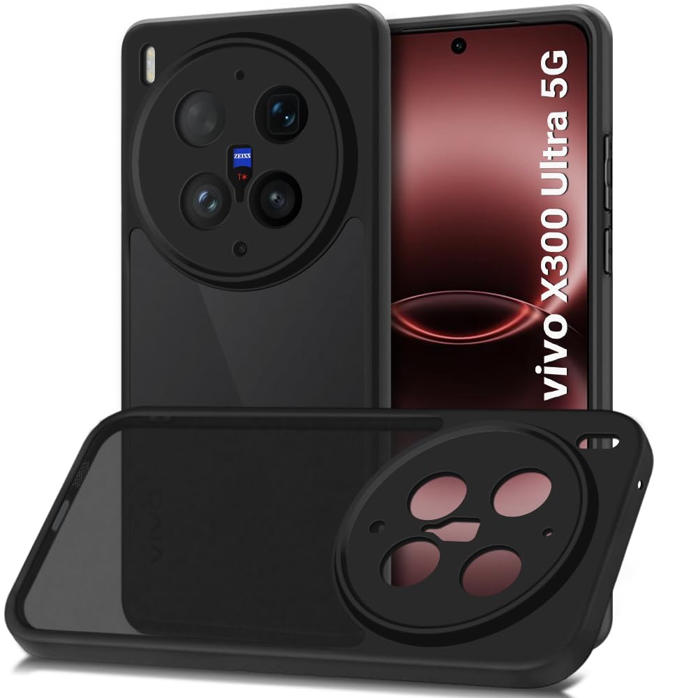 TheGiftKart Hybrid Shockproof Back Cover Case for Motorola Moto Signature 5G | Camera Protection Module | Hard Back Case Cover for Moto Signature (PC & TPU, Translucent Smoke Matte Back, Black Sides) — Amazon image 14