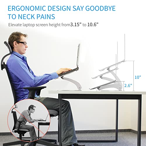 Laptop-Stand-for-Desk-JZBRAIN-Adjustable-Laptop-Stand-Foldable-Ergonomic-Computer-Stand-Holder-Compatible-with-10-15-MacBook-Air-Pro-Lenovo-Dell-Tablet-Silver
