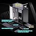 BitFenix Dawn TG ATX ARGB PC Gaming Case, USB 3.1 Type C, Tempered Glass with Car Window Security Films, 360mm/280mm/240mm AIO Support