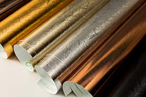 Cricut Permanent Vinyl - Textured Metallic, Gold - 4ft Roll (12'x48') by Cricut - Image 5