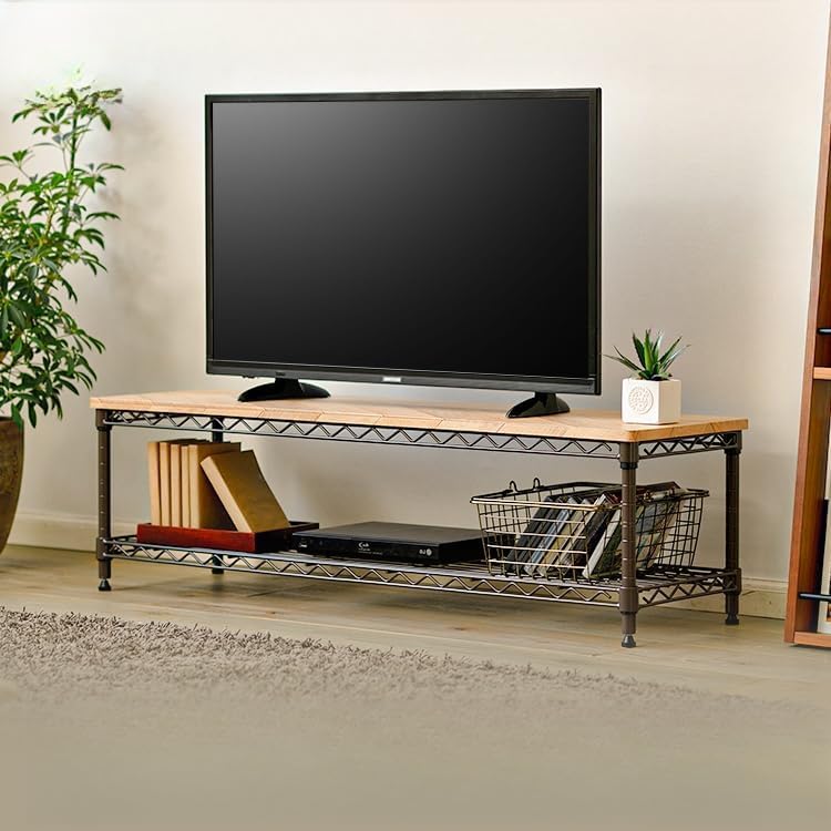 テレビ台(棚) Amazon｜ラック スチールラック テレビ台 ローボード メタル