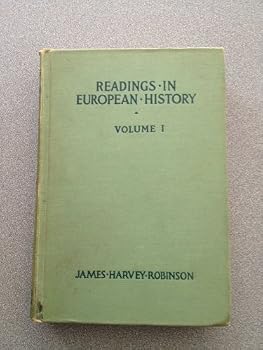 Hardcover Readings in European History: Vol I Book
