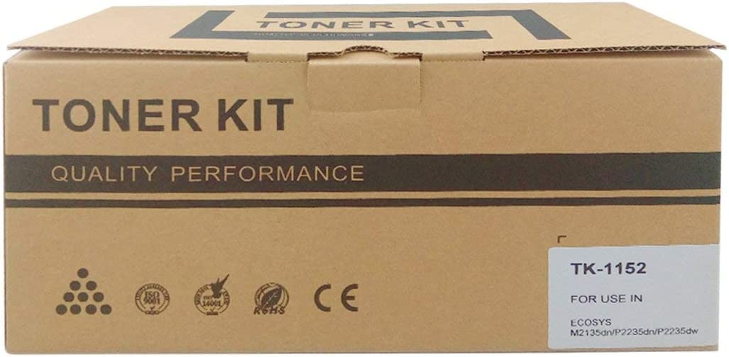 MSC Ink and TONERTK1152 TK-1152 1T02RV0US0 Toner Cartridge (Black,1 Pack) Replacement for Kyocera P2235dw M2635dw M2635dn P2235dn M2135dn M2735dn Toner Kit Printer