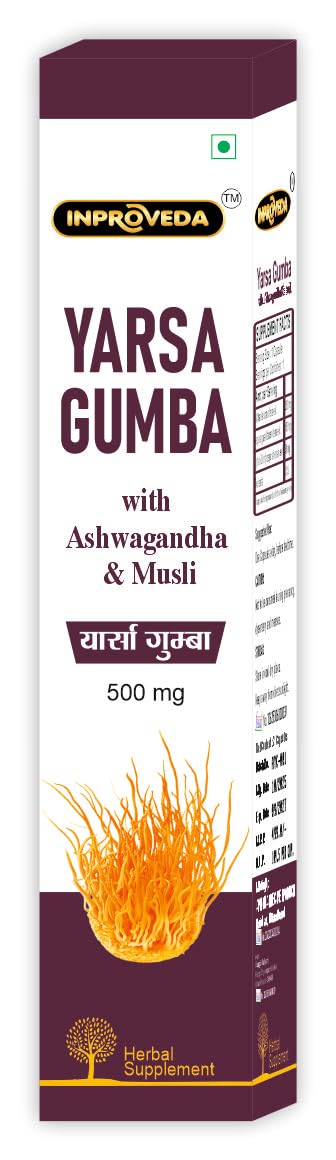 Yarsagumba (Kitjadi) capsules - 500mg X 2Capsules