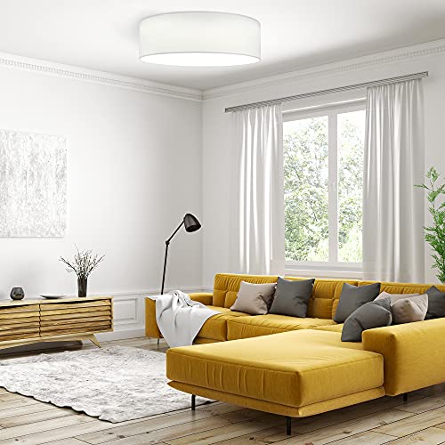 Plafonnier LED de 40cm Navaris pour ajuster la lumière sans se déplacer