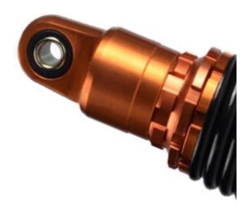 Amortisseur arrière Universel de Moto, Longueur réglable de 250 à 260mm, Suspension de Moto Compatible avec Un Seul (Noir)