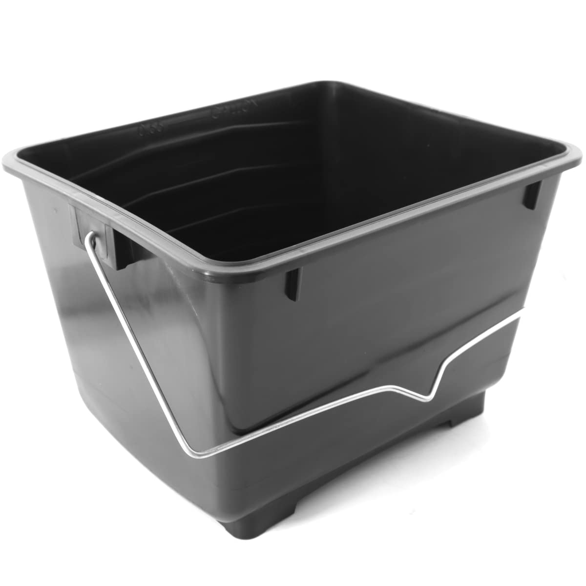 2.5ltr Paint Scuttle, Mini Paint Pot Small Scuttle with Handle Half Gallon