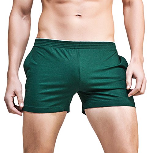 sandbank Short de sport avec poche pour homme - Vert - 36/37W Cover