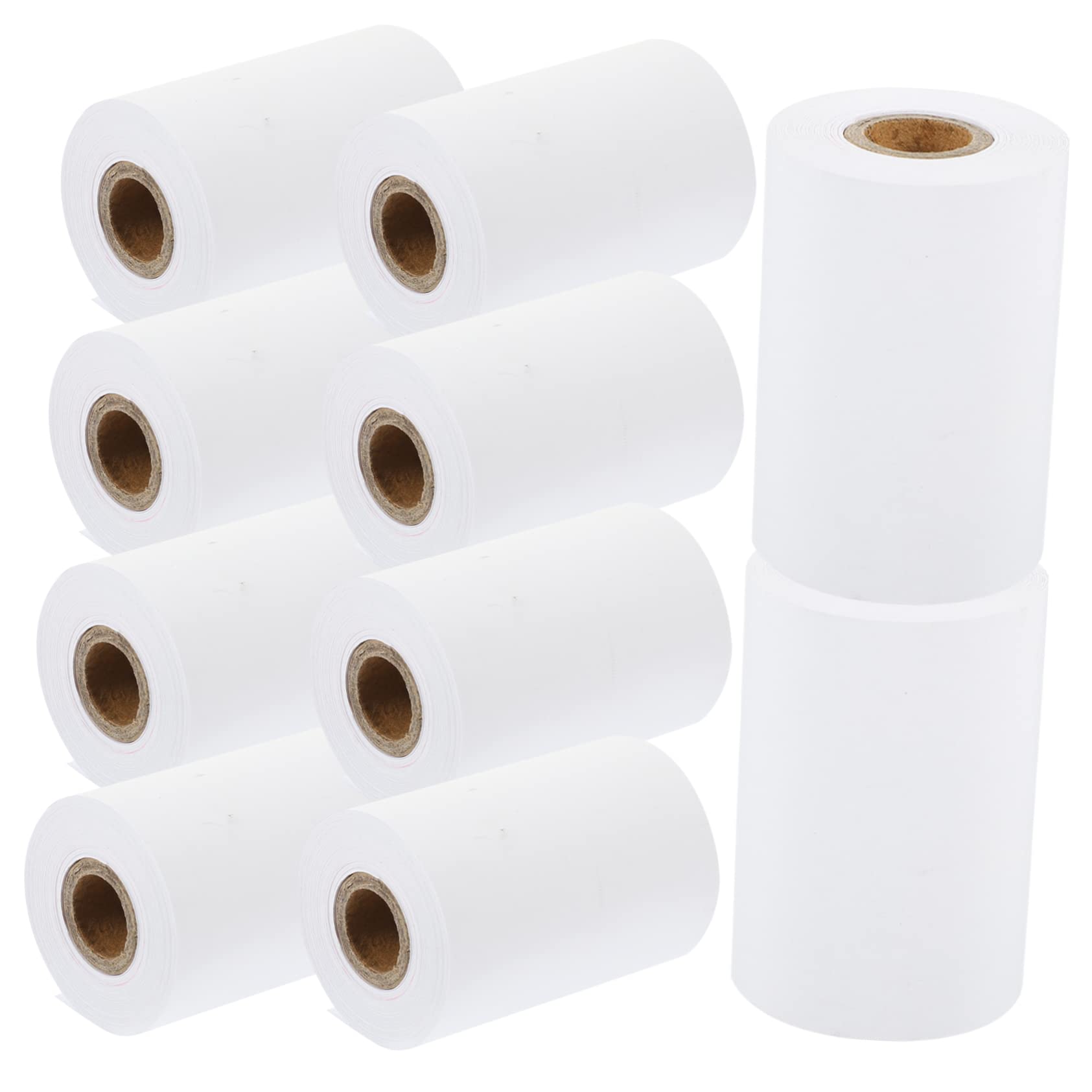 LALAFINA 10 Pack Thermal Paper Rolls 57x40mm Practical for Credit Card Machine Printing