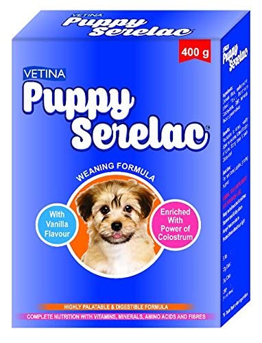 FURRY TAILS Vetina Vanilla Flavour Powder Puppy Serelac Weaning Formula for Dogs (400 g), Pack of 1 (B0BNNXGSRF) Amazon Price History, Amazon Price Tracker