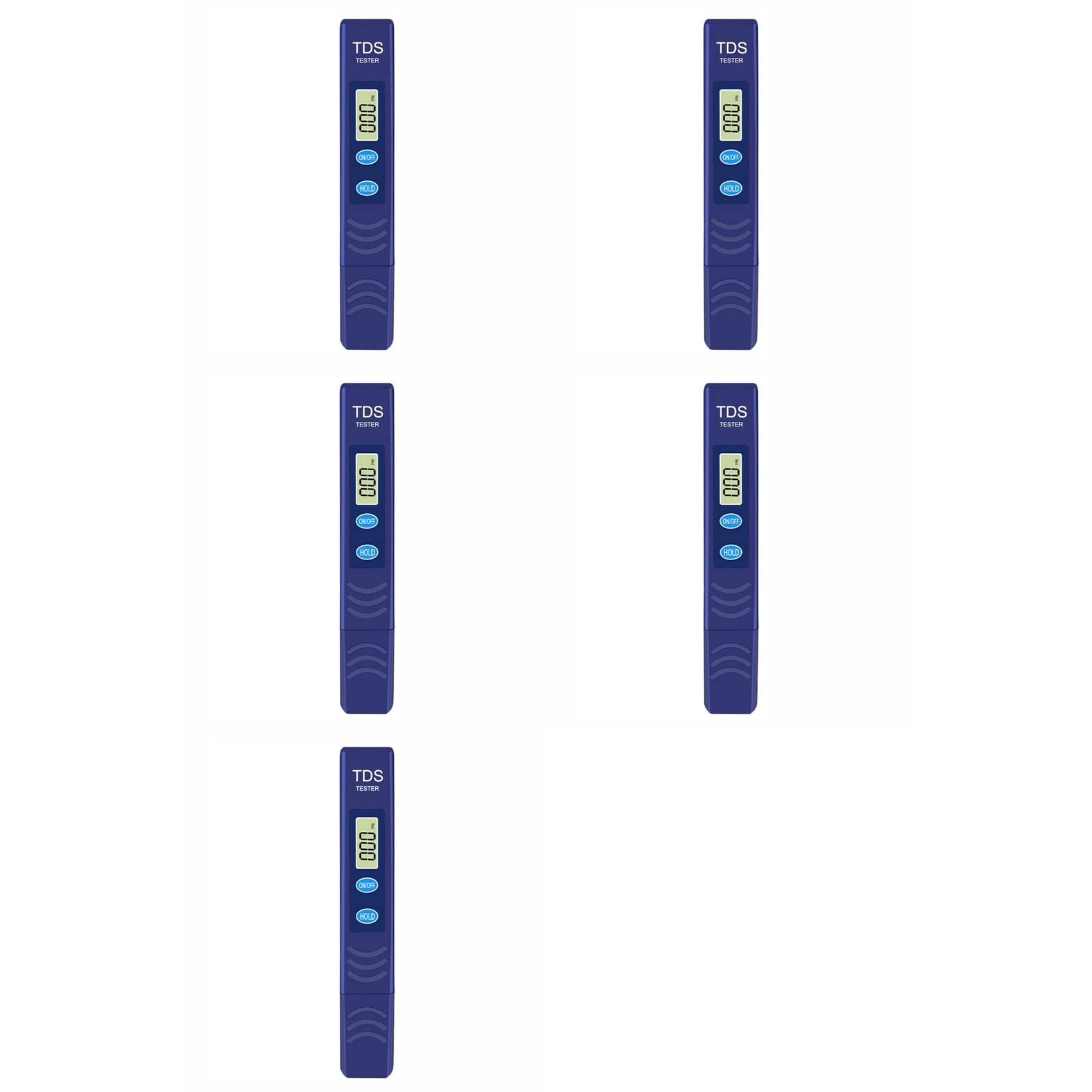 Jnchdghwa Navy Blue 5X Tds Meter, Electronic Water Tester With 0-9990 Ppm Measurement Range,Digital Water Test Pen For Farming