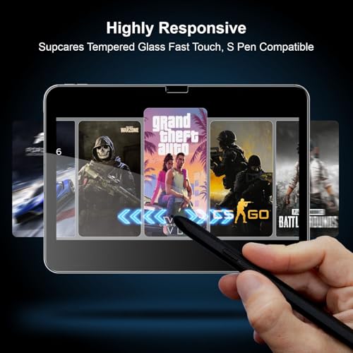 Image of SupCares Tempered Glass for iPad Pro, (M5, M4) (11 Inch) With Installation Kit | Military-Grade Gorilla Screen Protector | Edge to Edge Coverage | Transparent