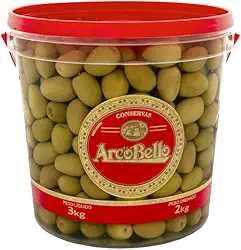 Azeitona Verde Sem Caroco 1,8Kg Arcobello