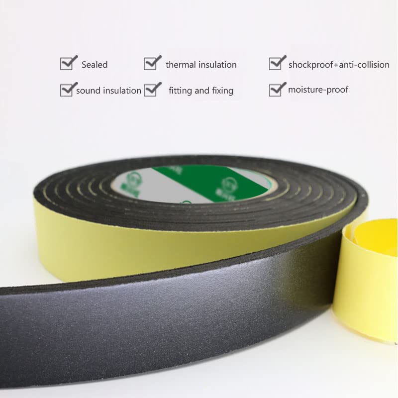 2m-10m Striscia Di Tenuta In Spugna Autoadesiva In Gomma EVA Schiuma