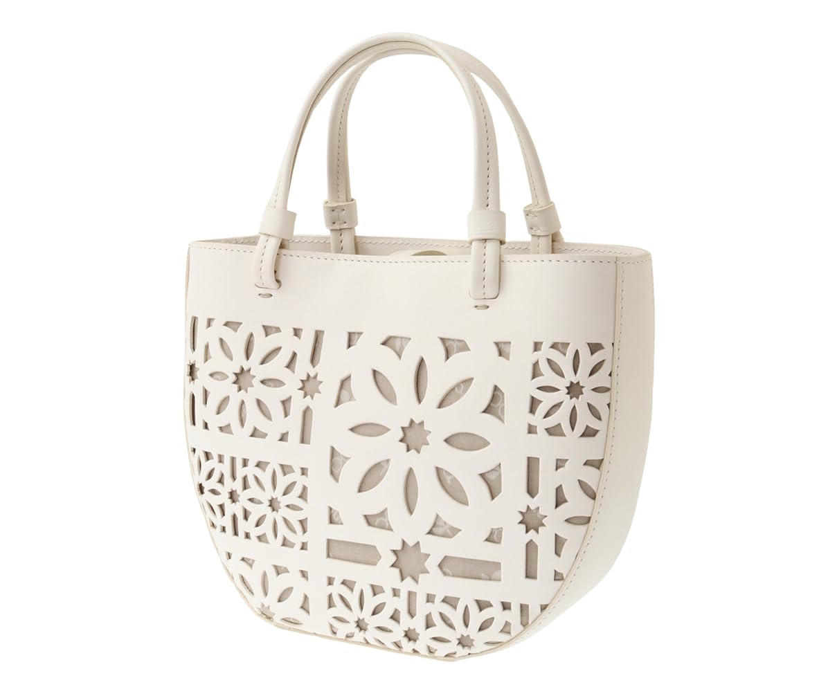 Amazon | [ゲンテン] セイル カットワーク 手提げバッグ | ハンドバッグ