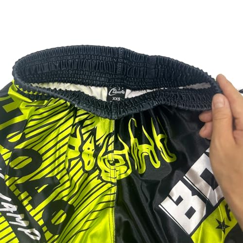 Image of Kids Boys Muay Thai Shorts Boxing Kickboxing MMA Club Training Competitions Athletic Trunk