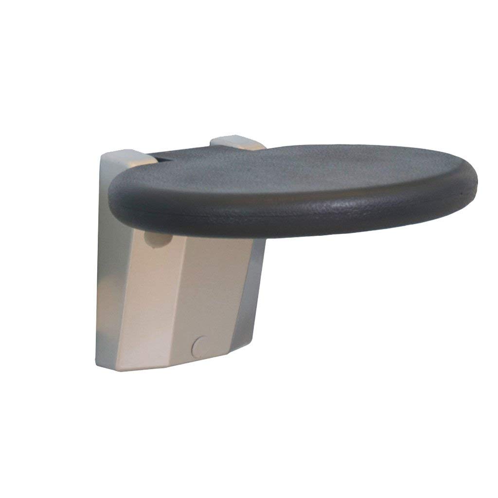 qazxswBrilliant Firm SGS Safety Certification Aluminum Base Bathroom Folding Stool Old Bath Chair, Can Bear 300KG