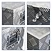 Vlaeng 30 Inch Aluminum Truck Tool Box, Heavy Duty Aluminum Truck Bed with Side Handle, Lock and Keys, Job Tool Chest For Storage And Organization, Diamond Plate Tool Box 30