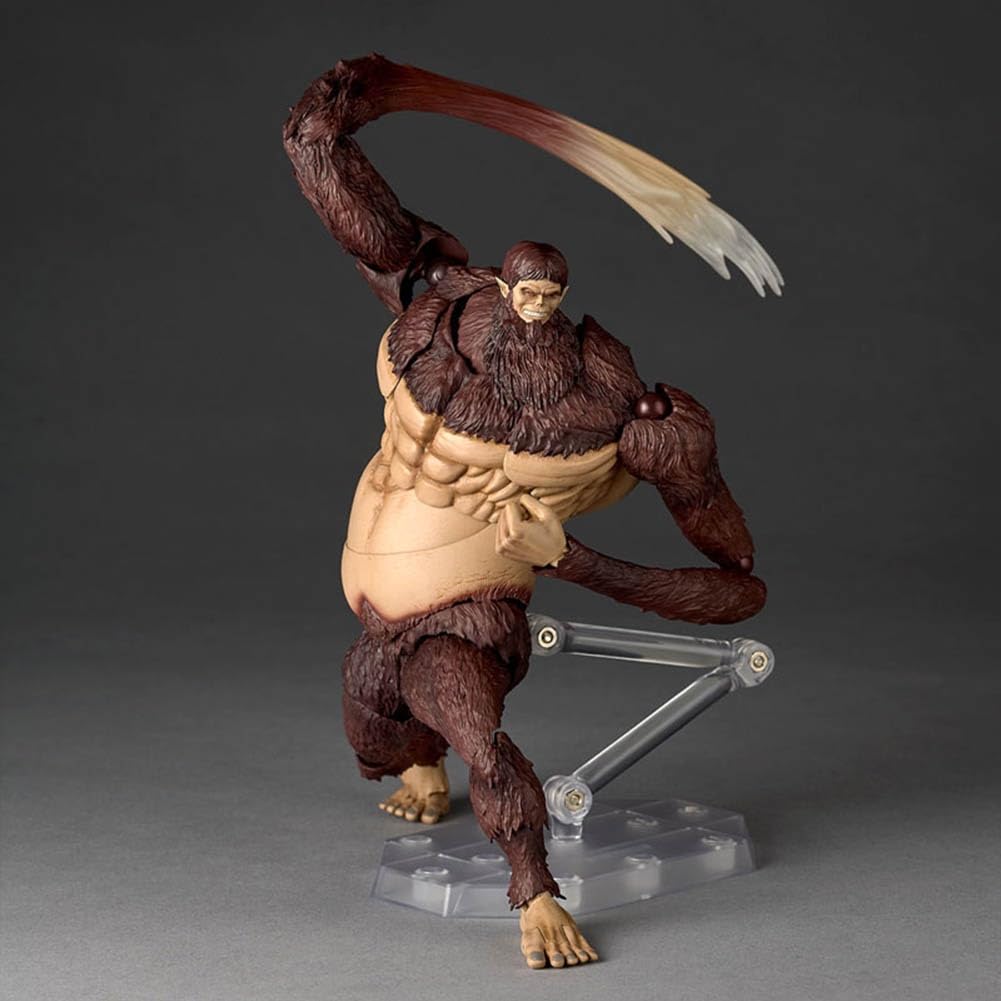Zeke Jaeger Actionfigur Bewegliche Gelenke Anime Figuren Statue | Eren Jaeger Levi Sammelfigur, austauschbar, Titan, 17,5 cm