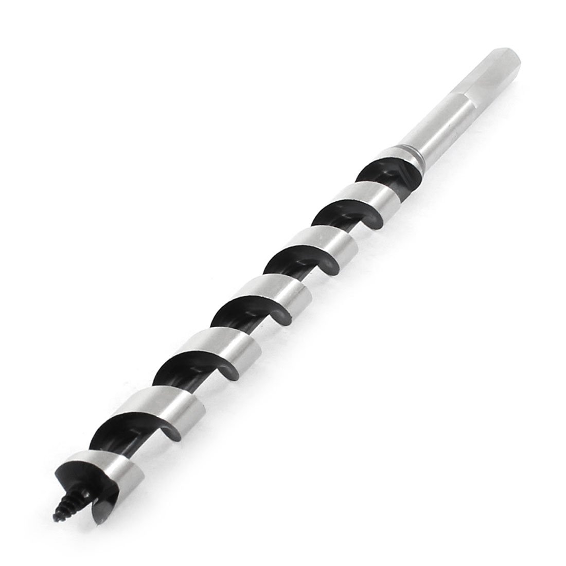 Aexit 13mm Threaded Drill Bits Tip Hex Shaft Auger Wood Drill Bit Brad-Point Drill Bits 23cm Length