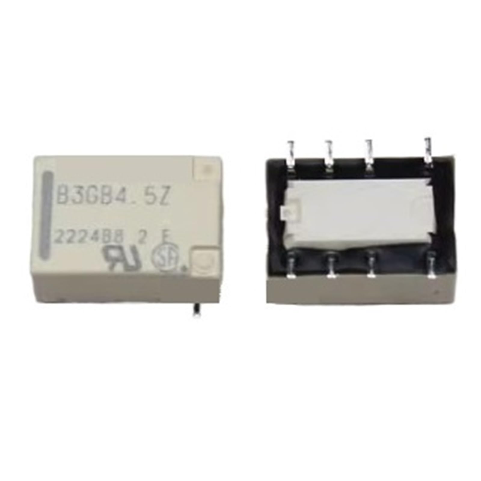 Relais 4.5V B3GB4.5Z haute précision à 8 broches traversantes (5 pièces)