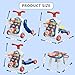 HYES 5 in 1 Baby Push Walker for Baby Boy, Activity Center Learning to Walk, Sit to Stand, Early Learning Push Toys for Infant 12 Months, Walking Toys Gift for Toddler Boys, Blue