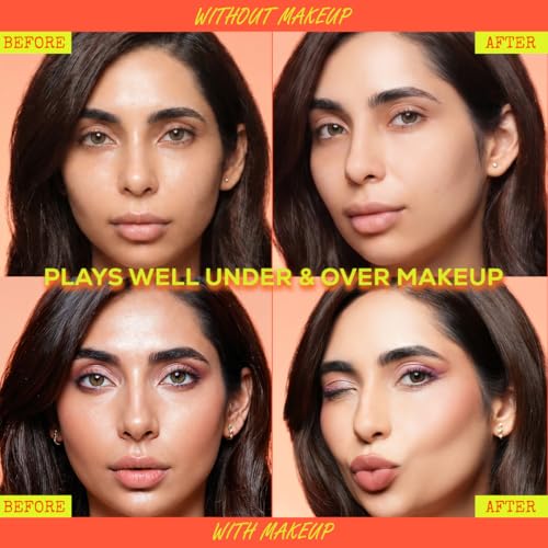 Image of RENEE Delulu Blurring Gel Compact | Matte Finish, Controls Excess Oil, Reduces Shine, Blurs Pores | With Jojoba Oil and Vitamin E, For All Skin Types | 5g
