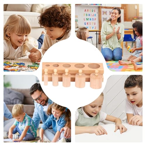 Jouets de tri de blocs en bois pour capter l'attention sans écrans - 4