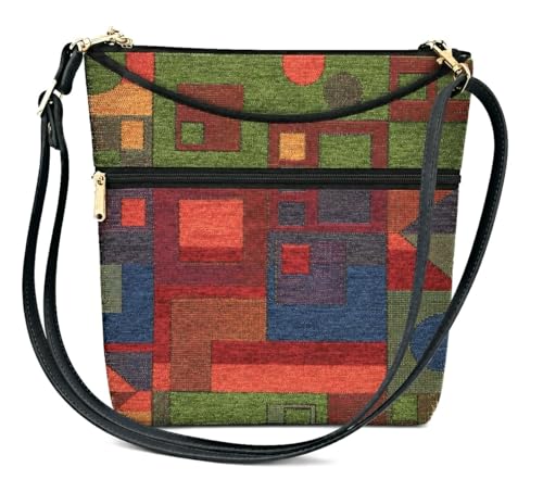Image of Danny K. Women's Tapestry Bag Crossbody Handbag, Maggie Purse Handmade in the USA