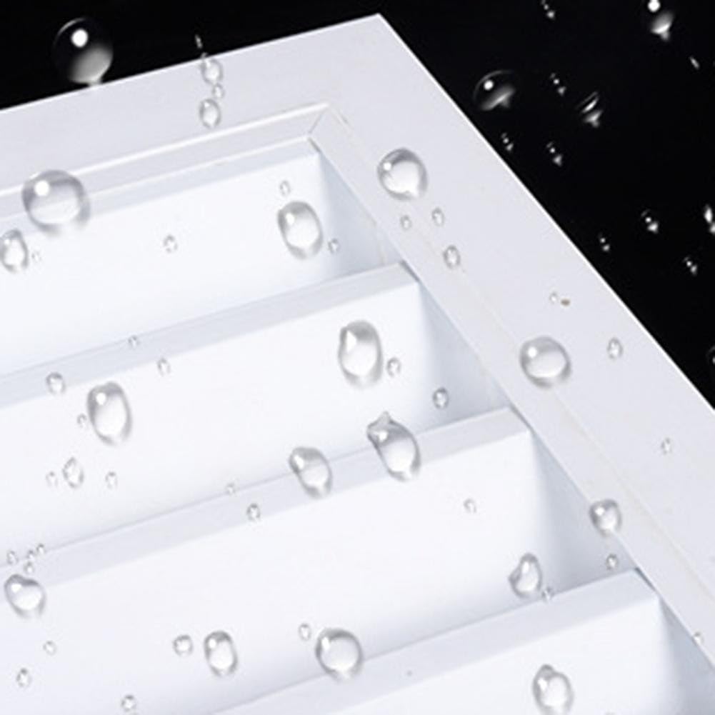 Rejilla de ventilación galvanizada de hierro y aluminio para diversos entornos (300 x 300 mm)