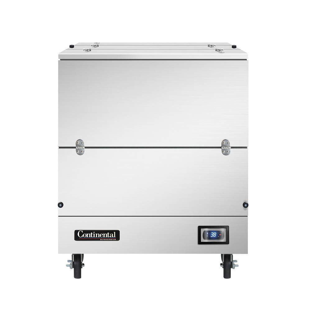 MC3-SS-DCW Dual Access Milk Cooler 34" W by Continental Refrigerator – Commercial Grade