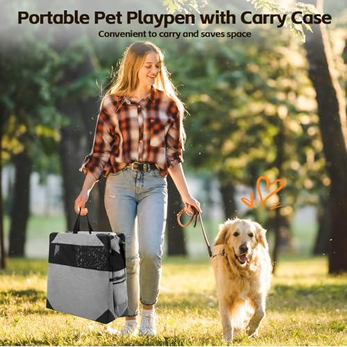 Dog Crate 30x21x21 Inch for Large or Medium Dogs, Portable and Foldable Design Perfect for Travel or Home Use, Dog Kennel with 3-Door - Image 5