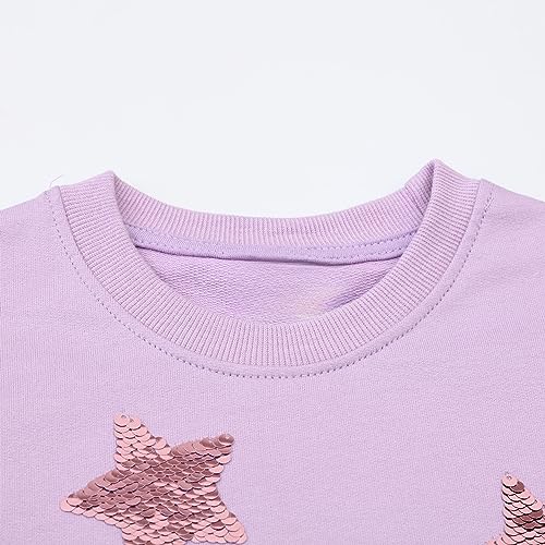 HILEELANG Girl Long Sleeve Dress Cotton Casual Applique Christams Tunic Shirt Clothes3