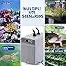BAOSHISHAN 42gal Aquarium Chiller, 1/10 HP Axolotl Cooler, Special Quiet Design Refrigeration Compressor for hydroponics, Coral Reef, Fresh & Sea Tank (42gal/160L)