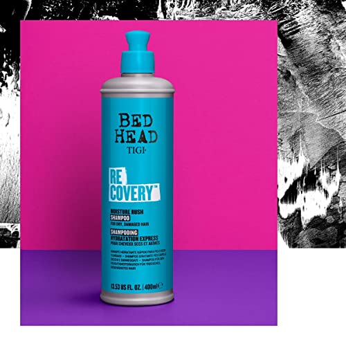 Bed Head by TIGI - Recovery Moisturising Shampoo - Ideal for Dry Damaged Hair - Hair Repair - 600ml - Image 5