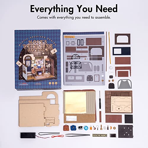 ROBOTIME Kit casa bambola fai da te in miniatura