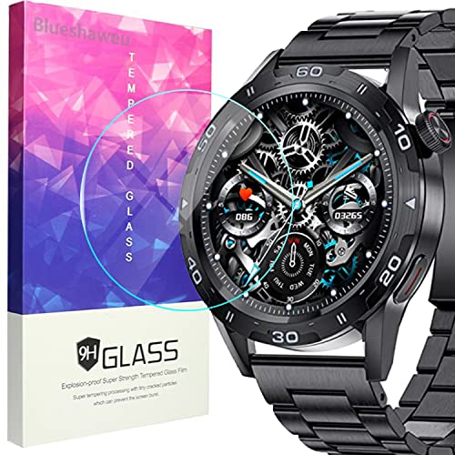 Blueshaweu Displayschutzfolie aus Hartglas für LIGE ST5 Smartwatch aus Hartglas, 3 Stück