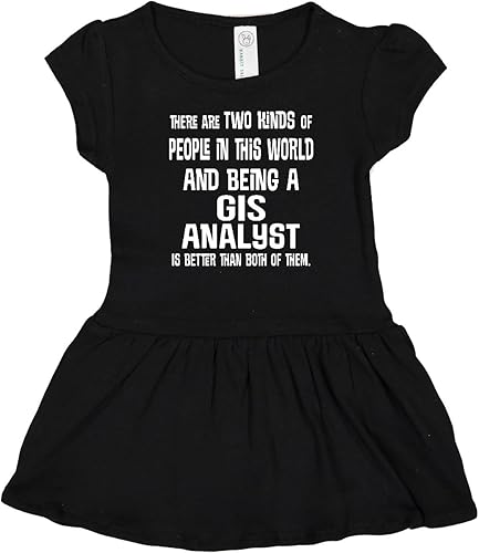 inktastic GIS Analyst Player Funny Job Gift Infant Dress