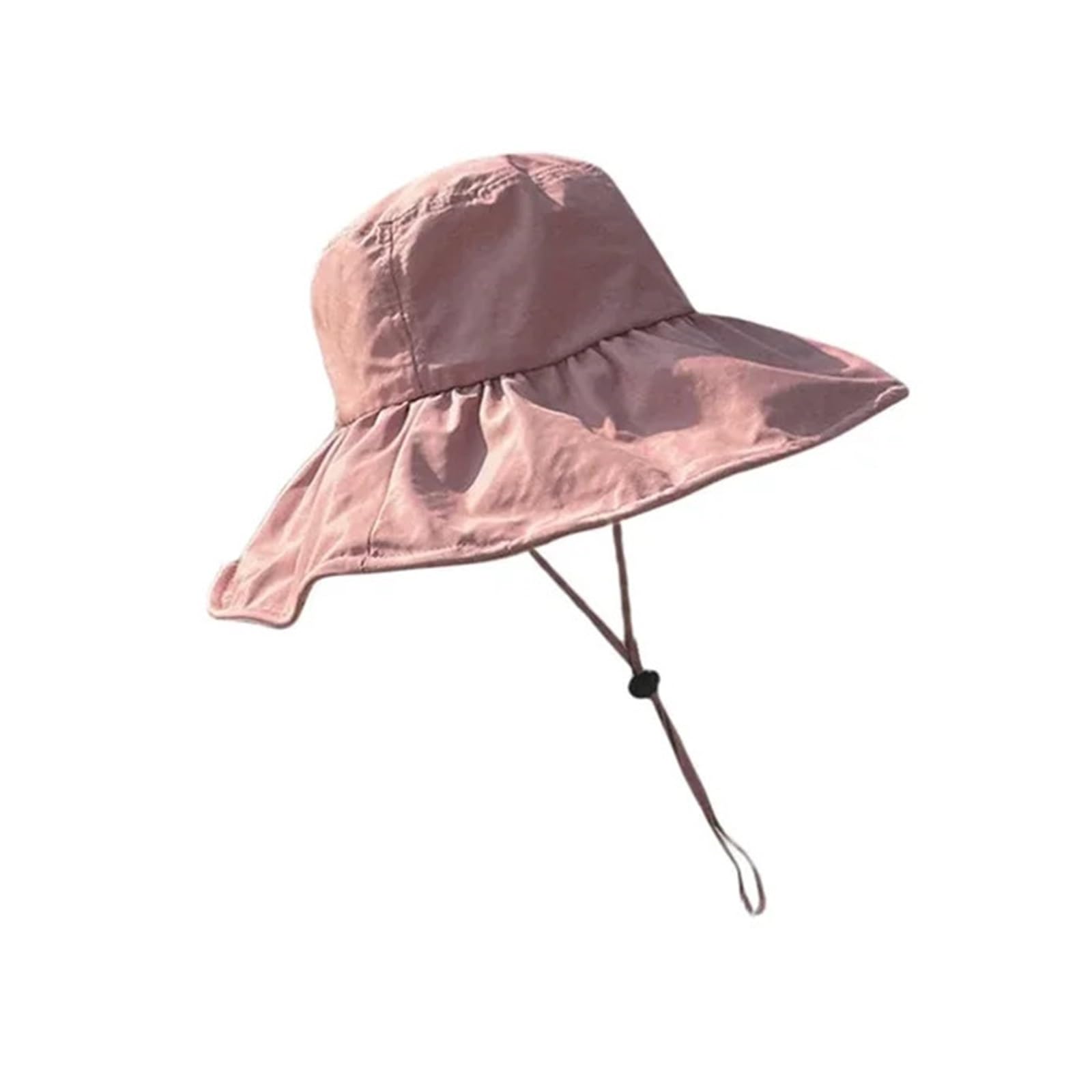 Fasksh Sombrero de verano para mujer, sombrero de protección solar para mujer, sombrero de pescador de ala grande, sombrero de sombrero, sombrero de verano negro