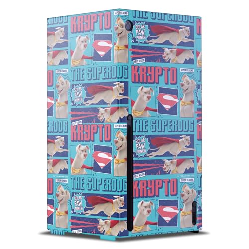 Skin Xbox Series X Krypto Le Superdog avec film vinyle anti-rayures