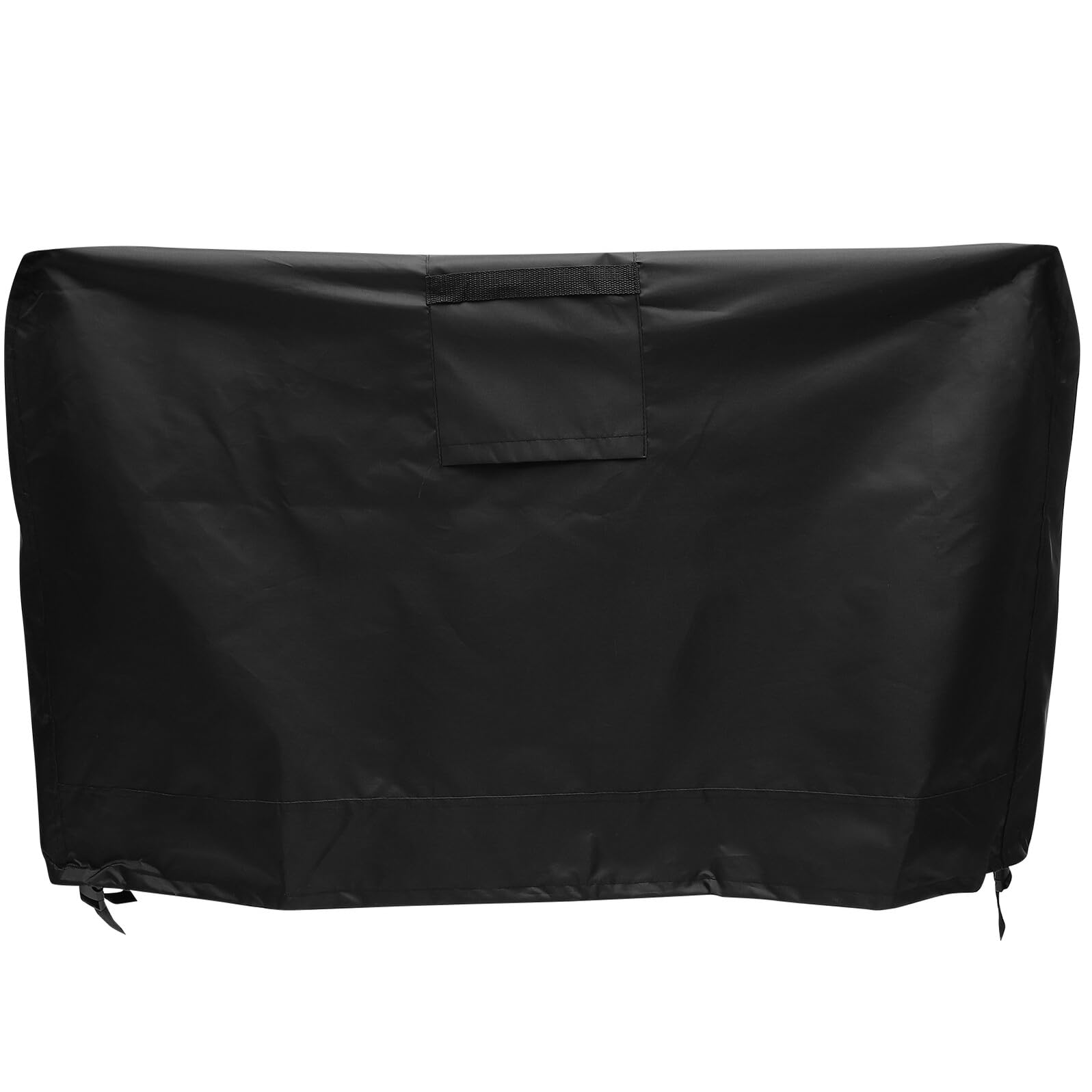 Angoily Copertura e Protezione Dai Raggi UV per Barbecue da Esterno Oxford 420d Resistente e Protettiva, Copri Grill Rotondo Coulisse, Antivento per Giardino