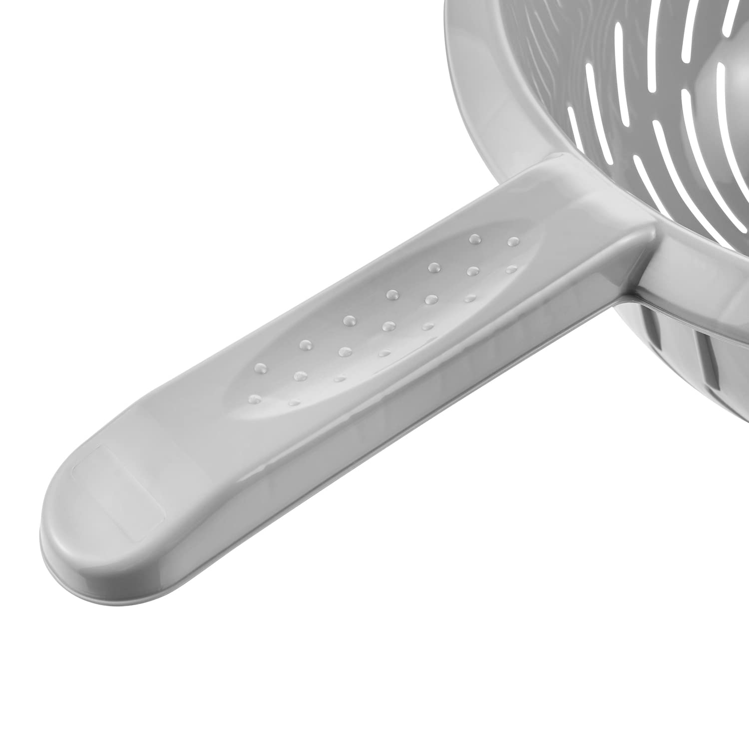 Setaccio Da Cucina Keeper Fabienne - Grigio Nordico, Plastica Senza BPA, Lavabile In Lavastoviglie, Con Manico Ergonomico - Foto 3