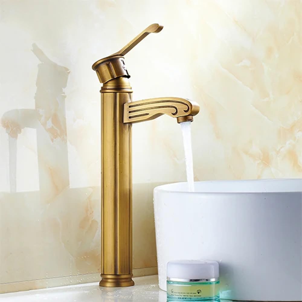 Mitigeur de salle de bains en laiton massif au design moderne épuré SLT064L